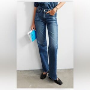 AYR Women's Wide Leg Jeans - Classic Blue